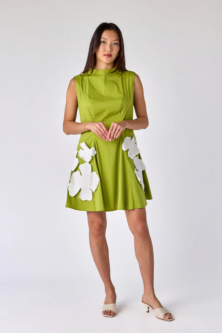Declan Dress - Grasshopper